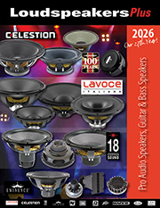 Free Loudspeakersplus pro audio speaker catalog